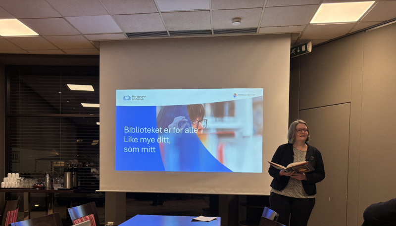 Biblioteksjefen i Porsgrunn